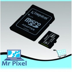 Tarjeta Micro SD 64GB Clase 10